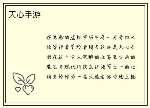 天心手游